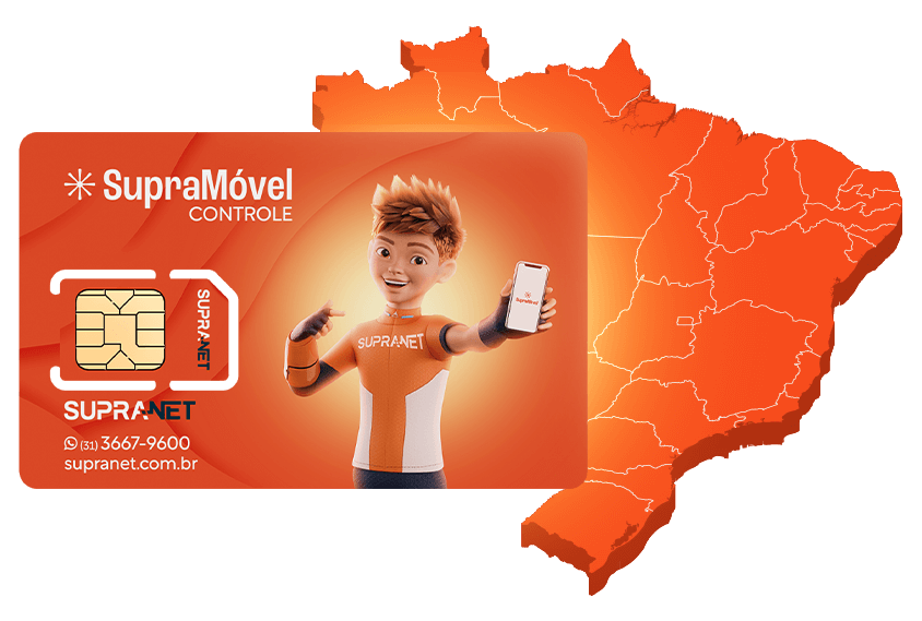 Área de cobertura SupraMóvel | Telefonia móvel Supranet | Planos celular Supranet