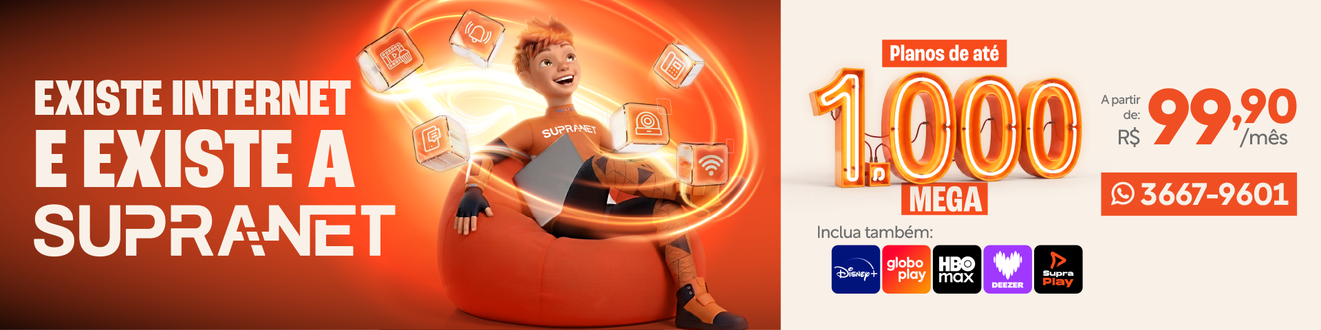 Existe internet, e existe a Supranet!