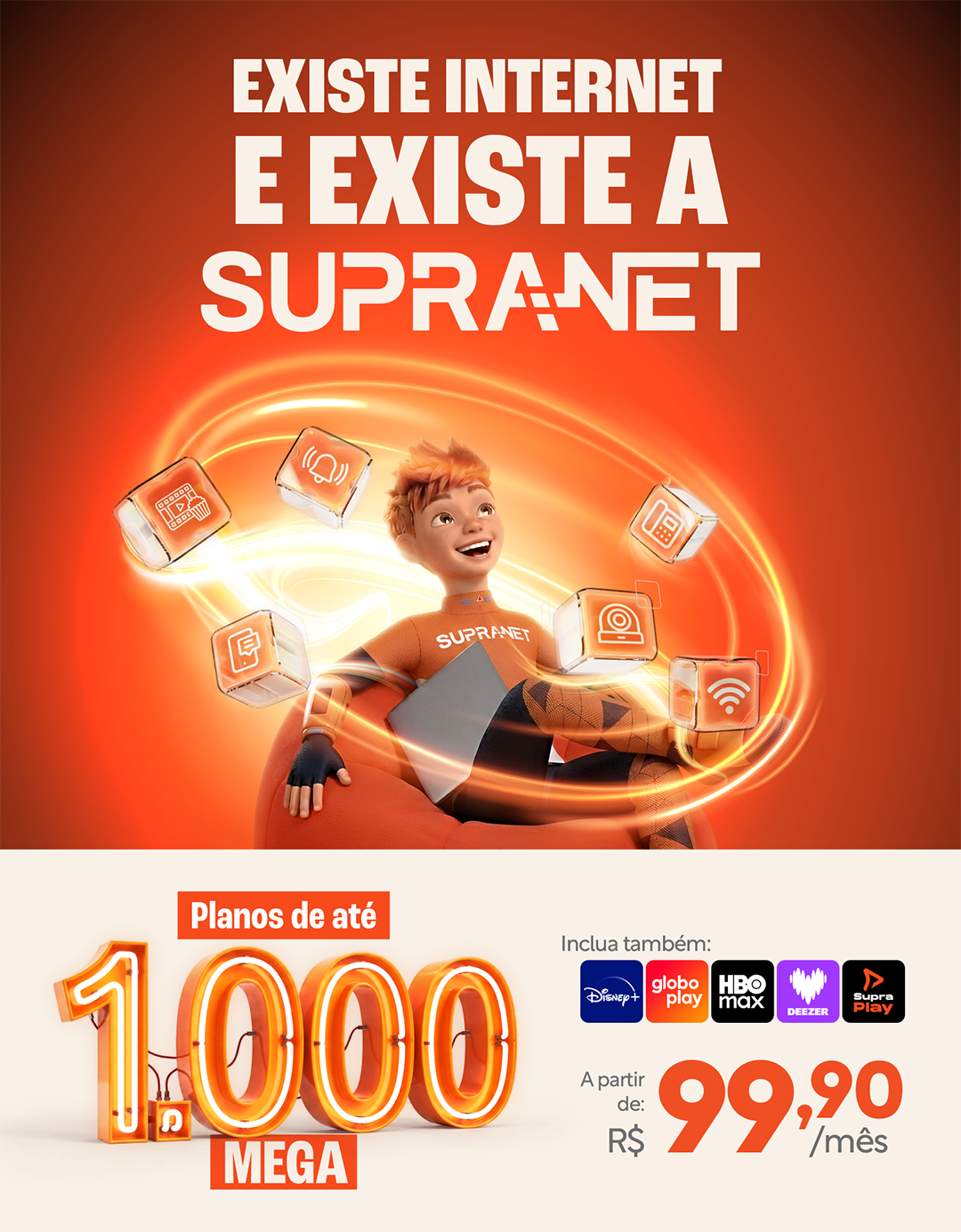 Existe internet, e existe a Supranet!